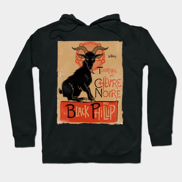 Black Phillip Hoodie by Krobilad